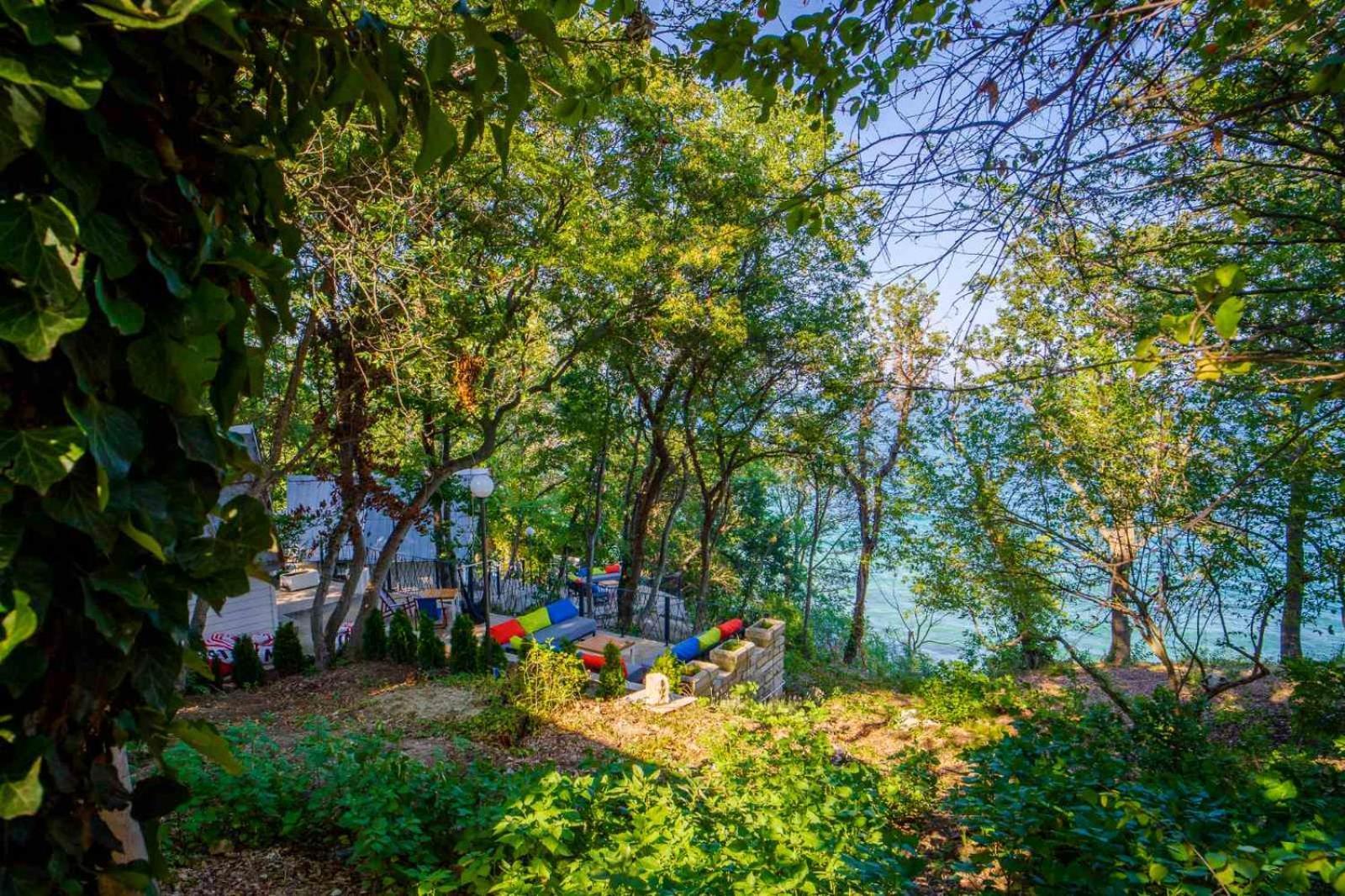 къщички синьо лято, черноморец - - Blue Summer Varna