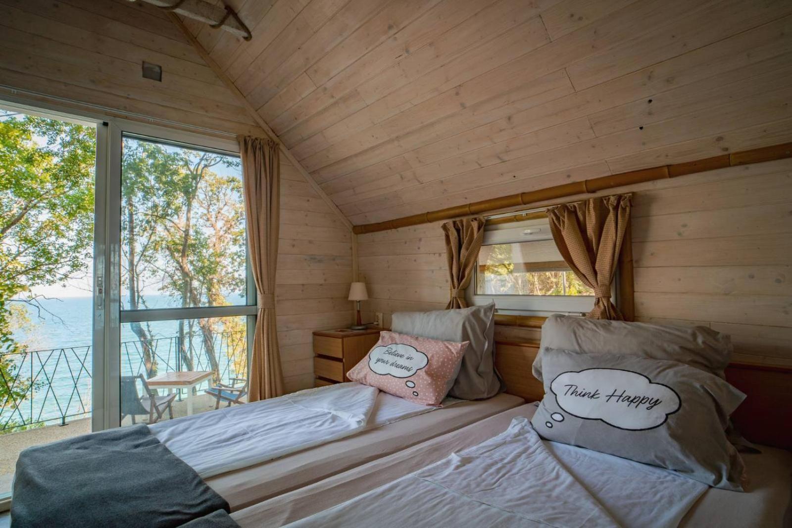къщички синьо лято, черноморец - - Blue Summer Ferienhaus *